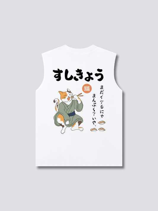 Sushi Neko Tank Top